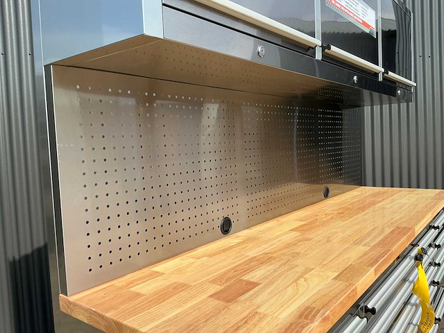 Field industries 7218 inox rvs premium werkplaatskast - afbeelding 2 van  11