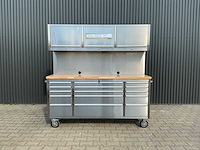 Field industries 7218 inox rvs premium werkplaatskast - afbeelding 1 van  11