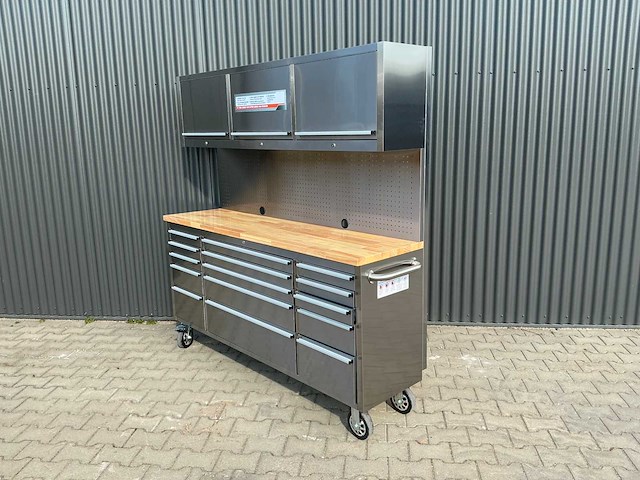 Field industries 7218 inox rvs premium werkplaatskast - afbeelding 12 van  25