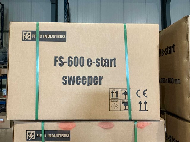 Field industries fs-600 e-start veegmachine - afbeelding 7 van  13