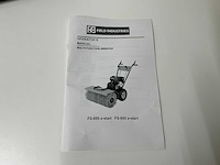 Field industries fs-800 e-start veegmachine - afbeelding 8 van  13