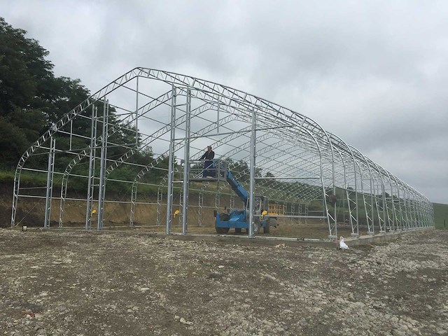 Field industries hangar / opslagshelter 45,75x 21,35x8,54 meter / 70-150-28dp - afbeelding 4 van  6