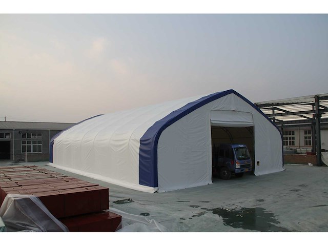 Field industries hangar / opslagshelter 45,75x15,25x7,02 meter / 50-150-23dp - afbeelding 4 van  11