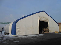 Field industries hangar / opslagshelter 61,00x21,35x8,54 meter / 7020028dp - afbeelding 3 van  6