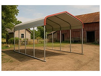 Field industries m1220ts metalen carport / overkapping 6,10x3,66 meter (22 m2) - afbeelding 1 van  6