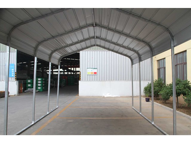 Field industries m1220ts metalen carport / overkapping 6,10x3,66 meter (22 m2) - afbeelding 3 van  6