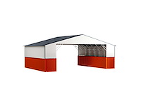 Field industries metalen garage / staalconstructie 93 m2: 11,65x7,99 meter - afbeelding 5 van  9
