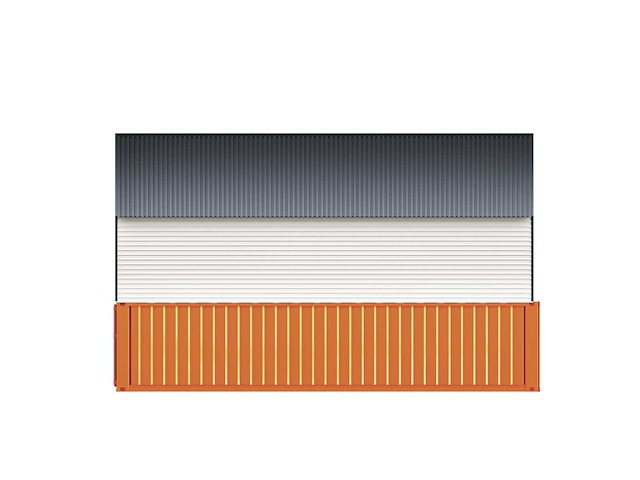 Field industries metalen garage / staalconstructie 93 m2: 11,65x7,99 meter - afbeelding 7 van  9
