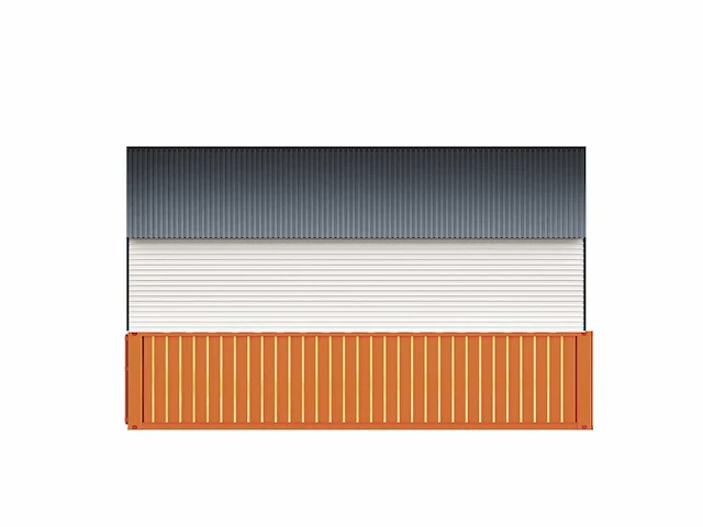 Field industries metalen garage / staalconstructie 93 m2: 11,65x7,99 meter - afbeelding 8 van  10
