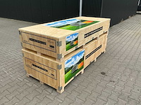 Field industries metalen garage / staalconstructie 93 m2: 11,65x7,99 meter - afbeelding 1 van  10