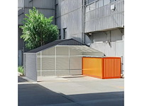 Field industries metalen garage / staalconstructie 93 m2: 11,65x7,99 meter - afbeelding 4 van  11