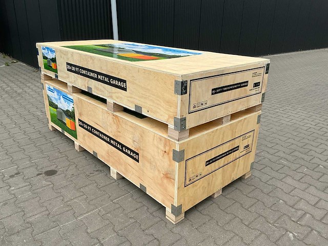Field industries metalen garage / staalconstructie 93 m2: 11,65x7,99 meter - afbeelding 10 van  11