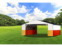 Field industries metalen garage / staalconstructie 93 m2: 11,65x7,99 meter - afbeelding 6 van  10