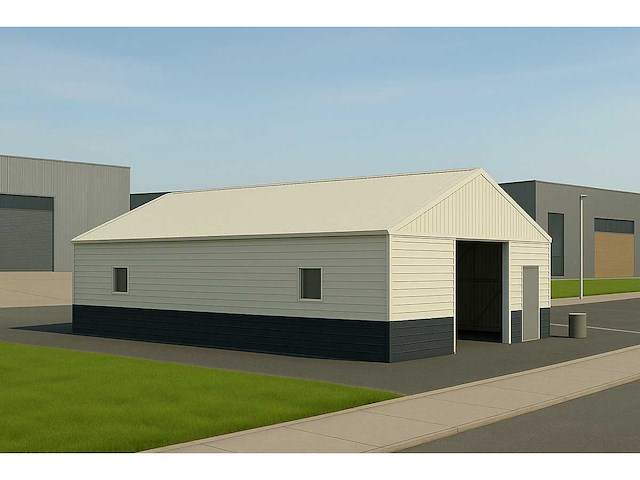 Field industries metalen opslagloods / romneyloods 15x13 meter (195 m2) - afbeelding 12 van  19