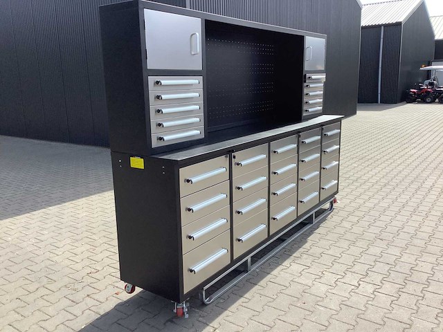 Field industries rvs stainless werkplaatskast - afbeelding 4 van  7