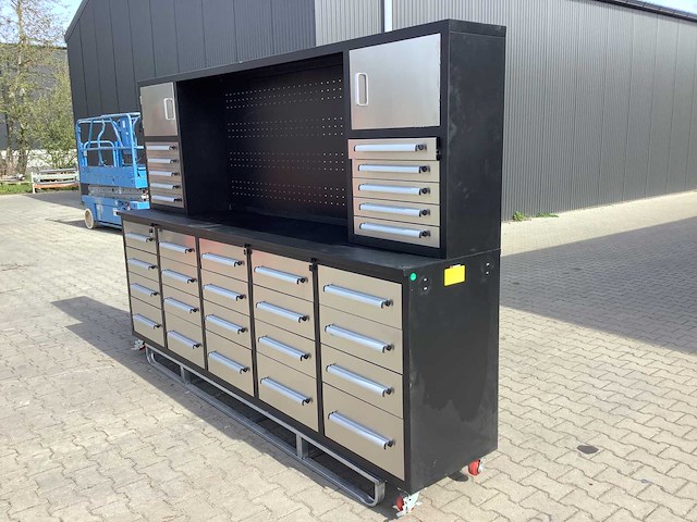 Field industries rvs stainless werkplaatskast - afbeelding 1 van  12