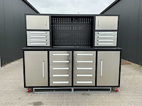 Field industries rvs stainless werkplaatskast - afbeelding 1 van  18