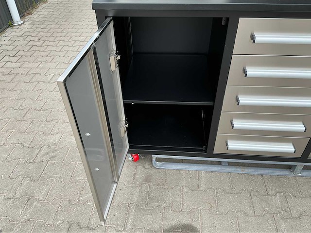 Field industries rvs stainless werkplaatskast - afbeelding 18 van  18