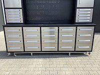 Field industries rvs stainless werkplaatskast - afbeelding 1 van  2