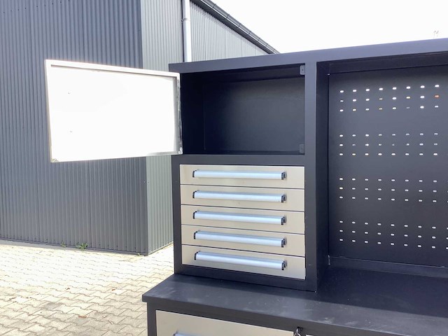 Field industries rvs stainless werkplaatskast - afbeelding 2 van  2