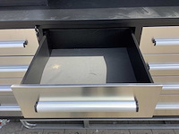 Field industries rvs stainless werkplaatskast - afbeelding 2 van  2