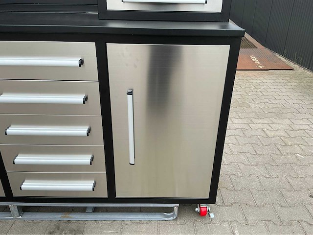 Field industries rvs stainless werkplaatskast - afbeelding 4 van  17