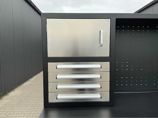 Field industries rvs stainless werkplaatskast - afbeelding 16 van  17