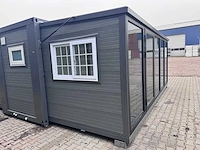 Field mobiele woonunit / tiny home / chalet met 2 slaapkamers + keuken - afbeelding 48 van  49