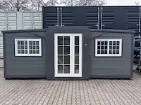Field mobiele woonunit / tiny home / chalet met 2 slaapkamers + keuken - afbeelding 12 van  49