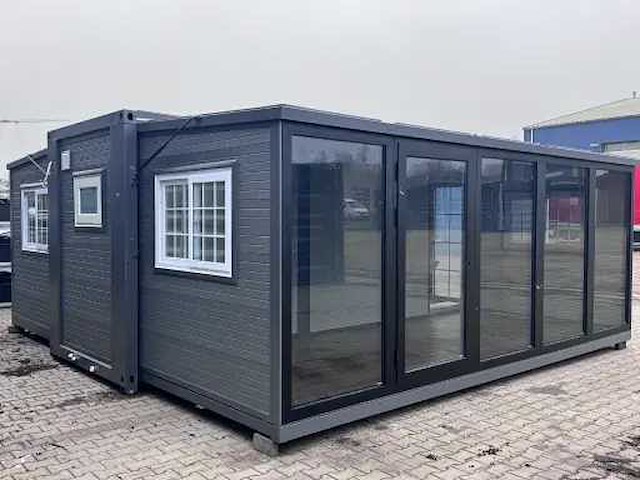 Field mobiele woonunit / tiny home / chalet met 2 slaapkamers + keuken - afbeelding 1 van  1