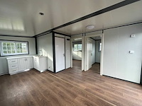 Field mobiele woonunit / tiny home / chalet met 2 slaapkamers + keuken - afbeelding 2 van  45
