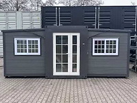 Field mobiele woonunit / tiny home / chalet met 2 slaapkamers + keuken - afbeelding 1 van  45