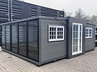 Field mobiele woonunit / tiny home / chalet met 2 slaapkamers + keuken - afbeelding 2 van  46