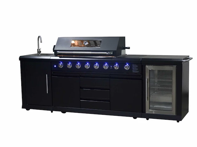 Field outdoor black collection 3-delige buitenkeuken - afbeelding 3 van  10