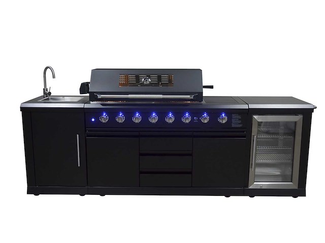 Field outdoor black collection 3-delige buitenkeuken - afbeelding 4 van  10