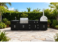 Field outdoor black collection 5-delige buitenkeuken - afbeelding 1 van  8