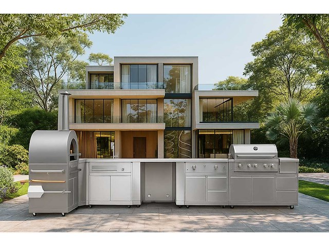 Field outdoor stainless collection 7-delige buitenkeuken - afbeelding 1 van  37