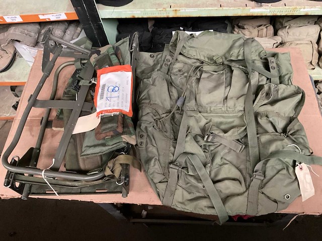 Field pack nylon with frame - afbeelding 2 van  2