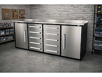 Field rvs werkbank met 10 laden - afbeelding 1 van  1