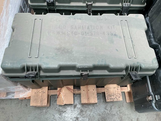 Field santitation kit in transportbox - afbeelding 1 van  1