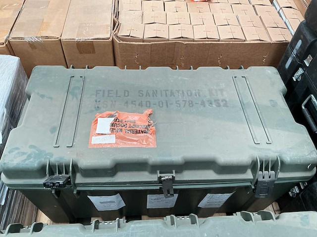 Field santitation kit in transportbox - afbeelding 1 van  3