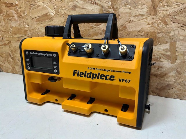 Fieldpiece 6cfm runquick vacuumpomp - afbeelding 1 van  12