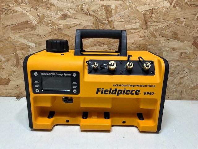 Fieldpiece 6cfm runquick vacuumpomp - afbeelding 4 van  12