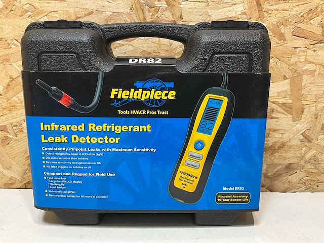 Fieldpiece dr82 infrarood koelmiddellekdetector - afbeelding 1 van  6