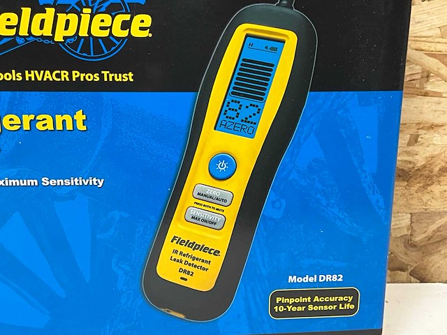 Fieldpiece dr82 infrarood koelmiddellekdetector - afbeelding 2 van  6