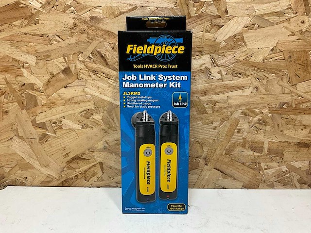 Fieldpiece jl3km2 manometerset bevat 2x jl3mn job link - afbeelding 1 van  9