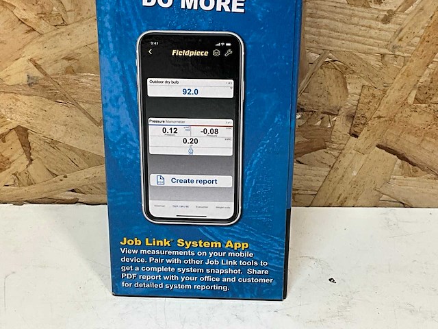 Fieldpiece jl3km2 manometerset bevat 2x jl3mn job link - afbeelding 4 van  9