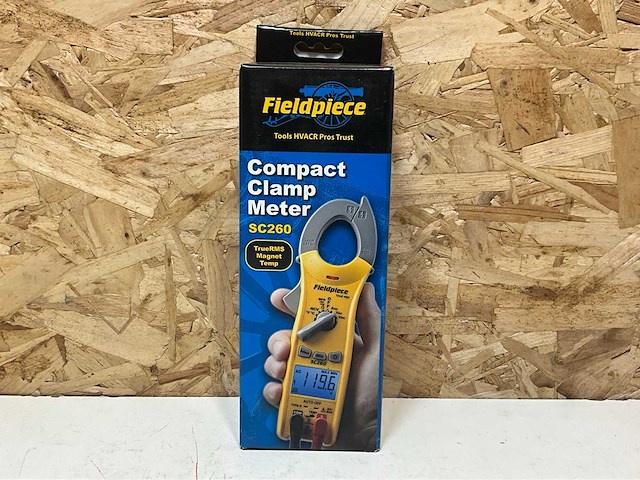 Fieldpiece sc260 compacte klemmeter - afbeelding 1 van  7