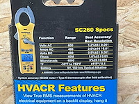 Fieldpiece sc260 compacte klemmeter - afbeelding 6 van  7