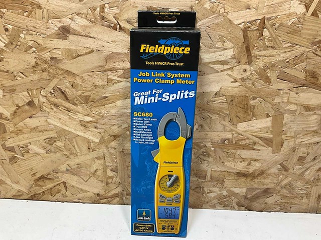 Fieldpiece sc680 draaibare klemmeter job link - afbeelding 1 van  7